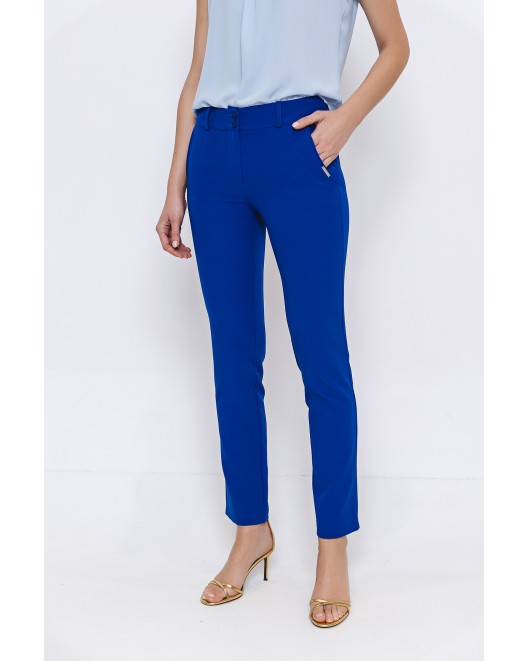 Crepe elastic Trousers APPLICABLE LINE