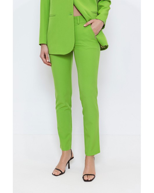 Crepe elastic Trousers APPLICABLE LINE