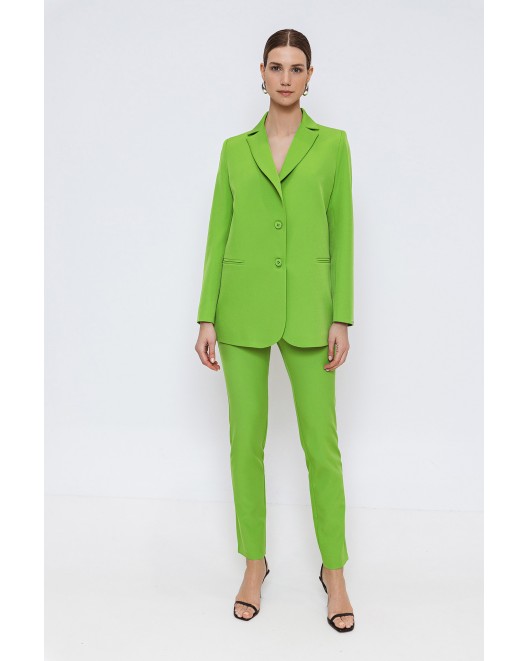 Crepe elastic Trousers APPLICABLE LINE