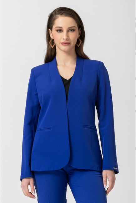 Elastic Crepe Blazer Caroline Elastic Crepe Blazer Caroline