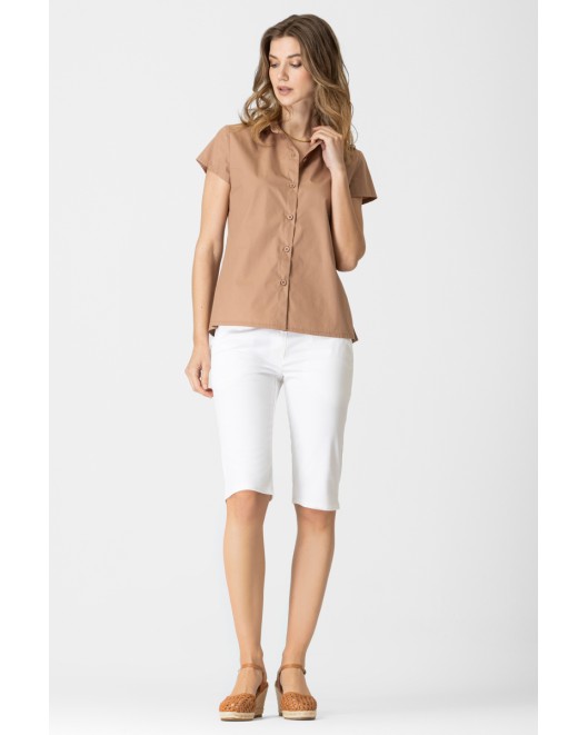 Βερμούδα βαμβακερή σε ίσια γραμμή Secret ΒΕΡΜΟΥΔΑ