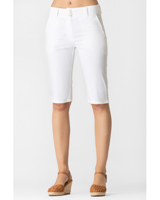 Βερμούδα βαμβακερή σε ίσια γραμμή Secret ΒΕΡΜΟΥΔΑ