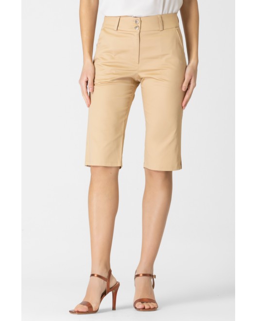 Βερμούδα βαμβακερή σε ίσια γραμμή Secret ΒΕΡΜΟΥΔΑ