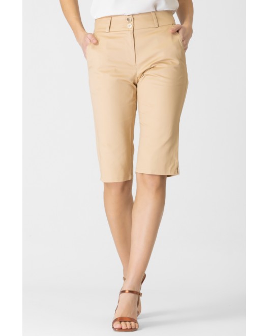 Βερμούδα βαμβακερή σε ίσια γραμμή Secret ΒΕΡΜΟΥΔΑ