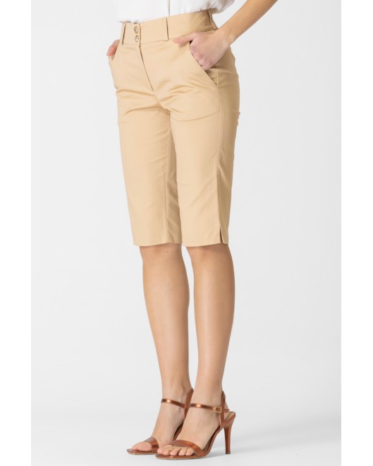 Βερμούδα βαμβακερή σε ίσια γραμμή Secret ΒΕΡΜΟΥΔΑ