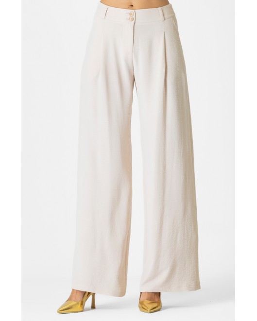 Παντελόνι linen look πιέτες Cey ΣΕ ΑΝΕΤΗ ΓΡΑΜΜΗ