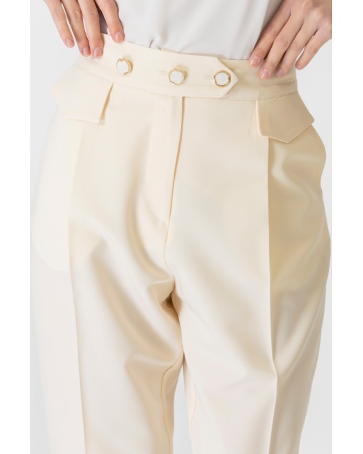 Παντελόνι κρεπ σταυροκούμπι ΙΣΙΑ ΓΡΑΜΜΗ