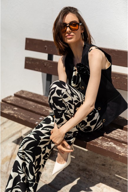 Viscose Jumpsuit Naturale Viscose Jumpsuit Naturale