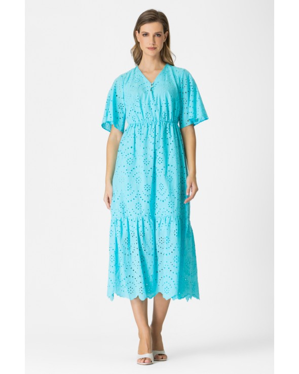 Φόρεμα Maxi Broderie Mil Φόρεμα Maxi Broderie Mil