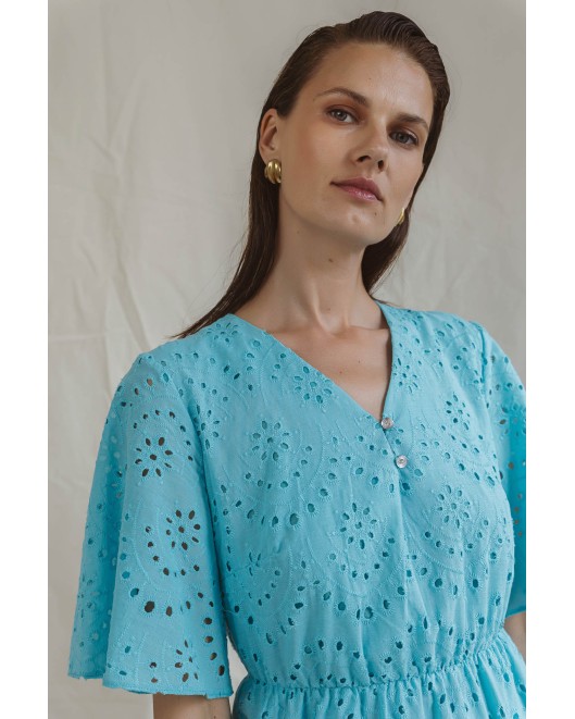 Φόρεμα Maxi Broderie Mil ΦΟΡΕΜΑΤΑ