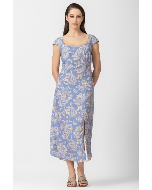 Φόρεμα εμπριμέ βισκόζ Dalia