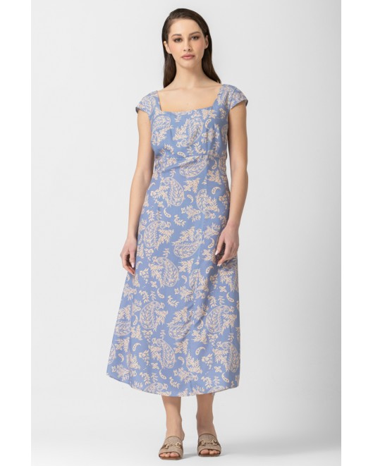 Φόρεμα εμπριμέ βισκόζ Dalia ΦΟΡΕΜΑΤΑ