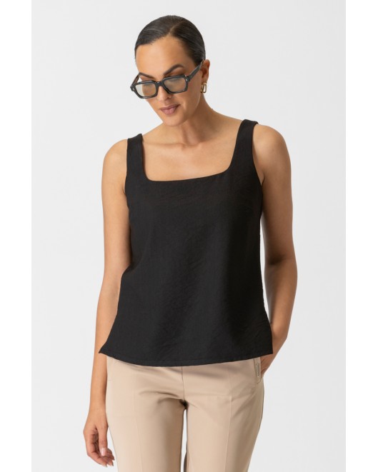 Μπλούζα αμάνικη φυσικές ίνες Effortless