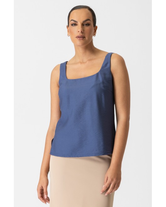 Μπλούζα αμάνικη φυσικές ίνες Effortless