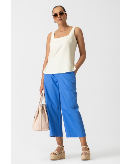 Μπλούζα αμάνικη φυσικές ίνες Effortless