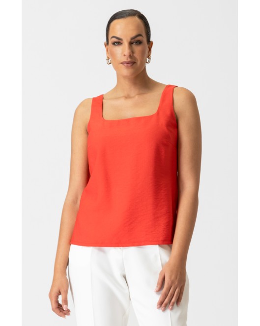 Μπλούζα αμάνικη φυσικές ίνες Effortless