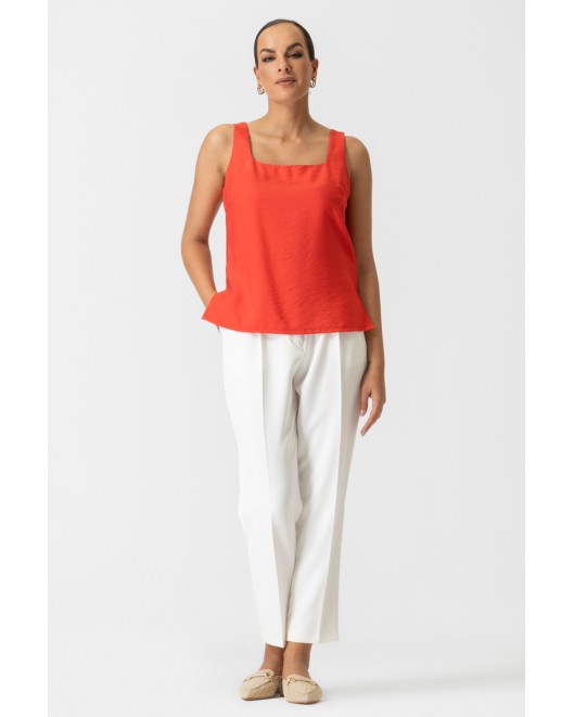 Μπλούζα αμάνικη φυσικές ίνες Effortless