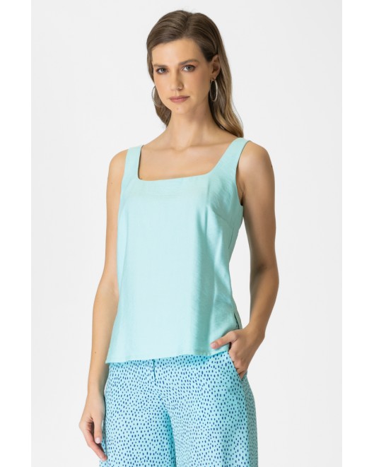 Μπλούζα αμάνικη φυσικές ίνες Effortless