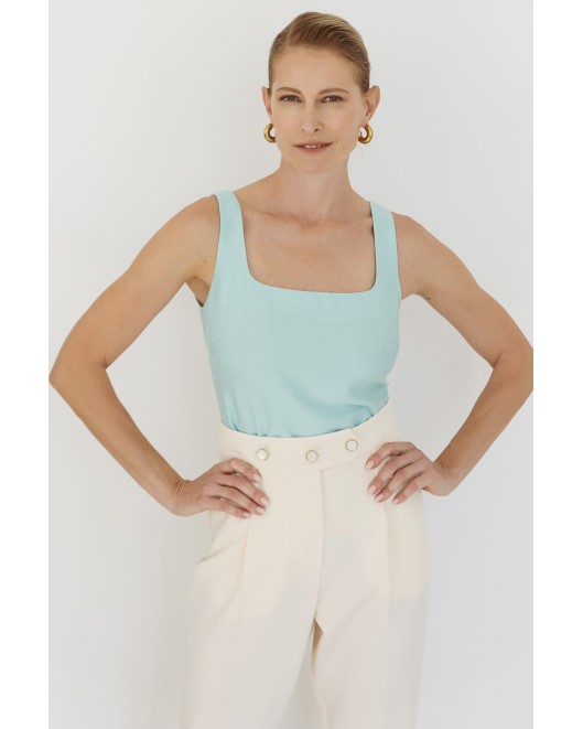 Μπλούζα αμάνικη φυσικές ίνες Effortless