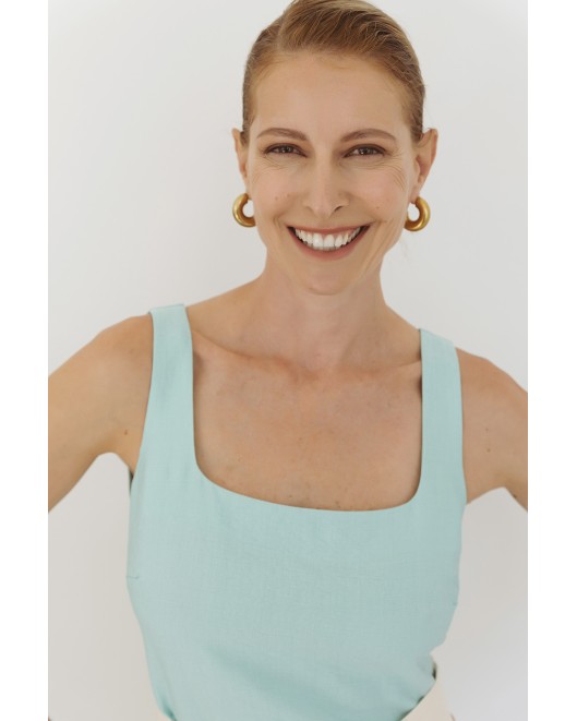 Μπλούζα αμάνικη φυσικές ίνες Effortless