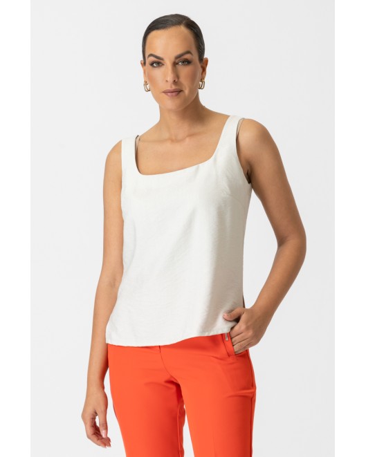 Μπλούζα αμάνικη φυσικές ίνες Effortless