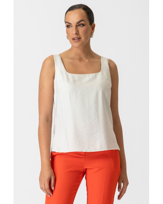 Μπλούζα αμάνικη φυσικές ίνες Effortless