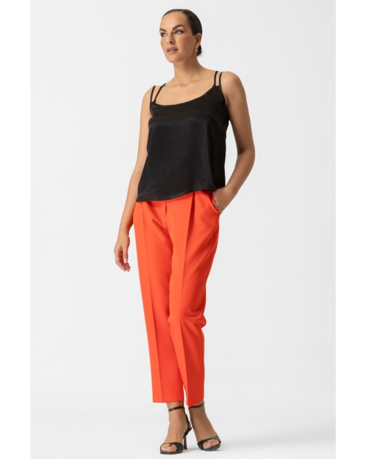 Viscose satin top Britney