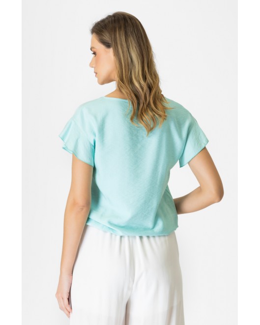 Blouse with ruffles sleeves Effortless