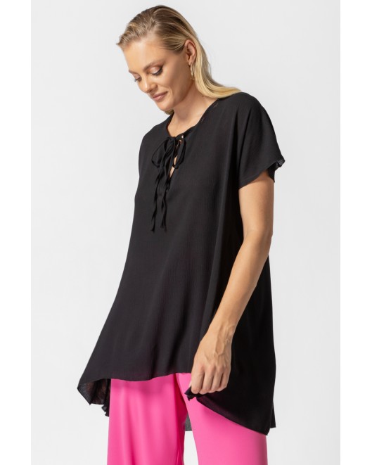 Wide shirt viscose naturale