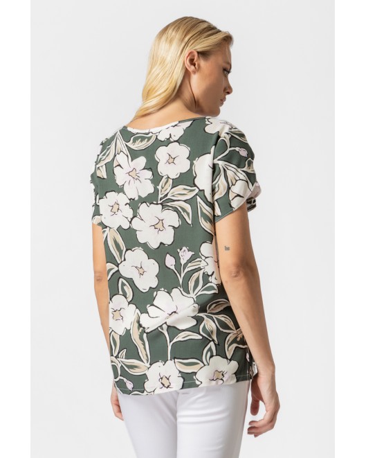 Printed viscose blouse Charlie