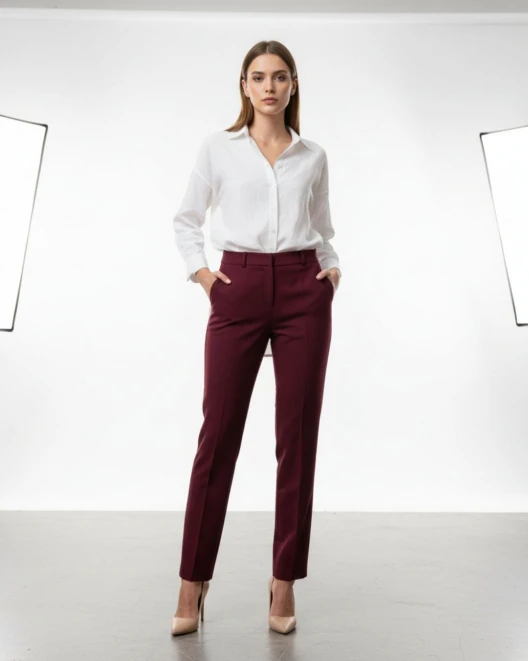 Παντελόνι κρεπ τσάκιση