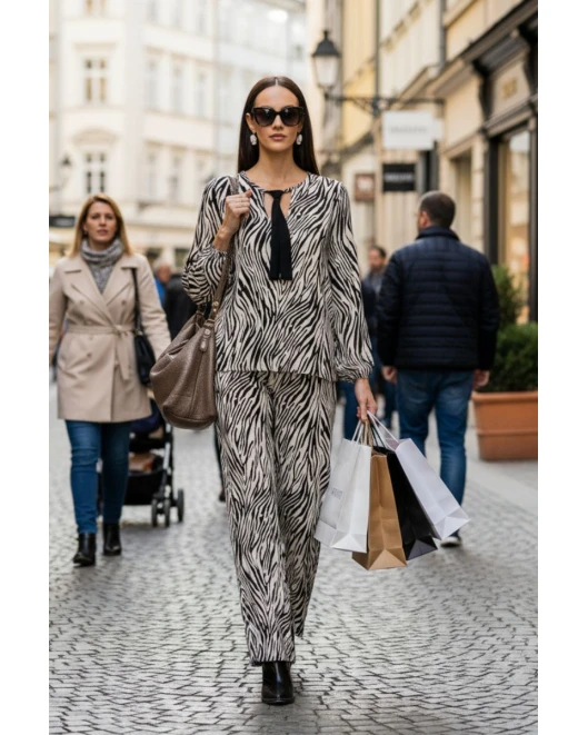 Παντελόνι Ζέβρα_διαφάνεια