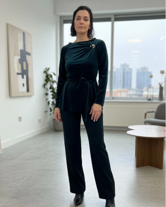 Παντελόνι βελούδο με λάστιχο