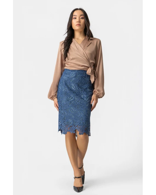 Φούστα Δαντέλα κορδονέ