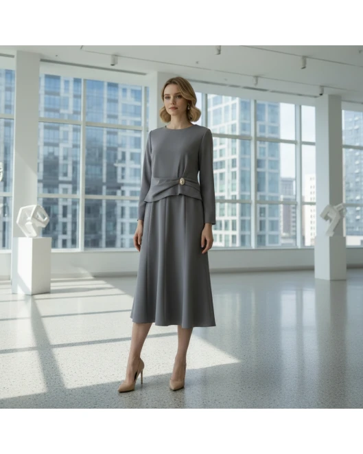 Φόρεμα κρεπ Milva