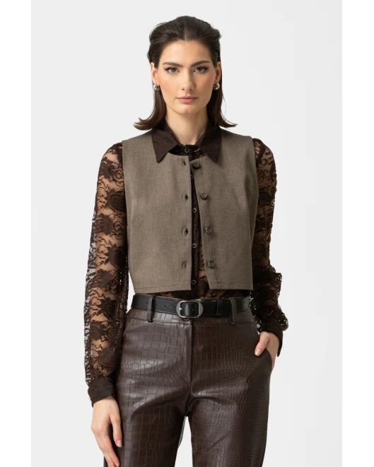 Γιλέκο τουίντ Marin