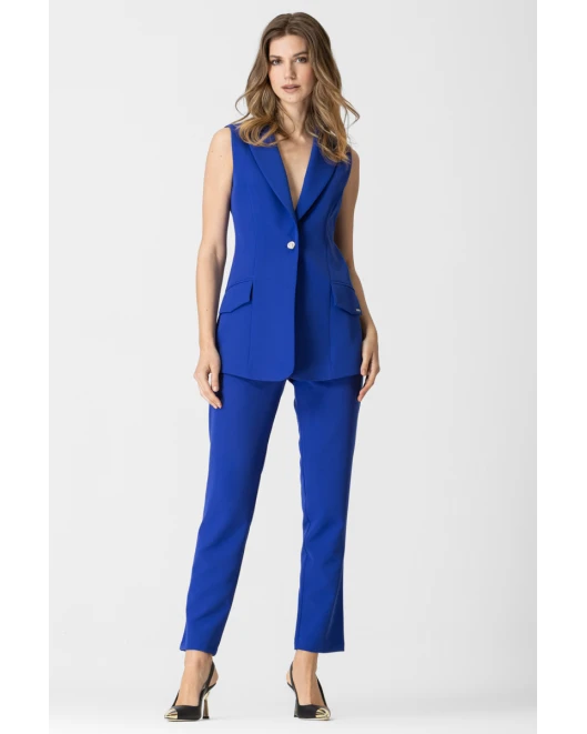 Γιλέκο κρεπ ελαστικό τσέπες ΓΙΛΕΚΟ